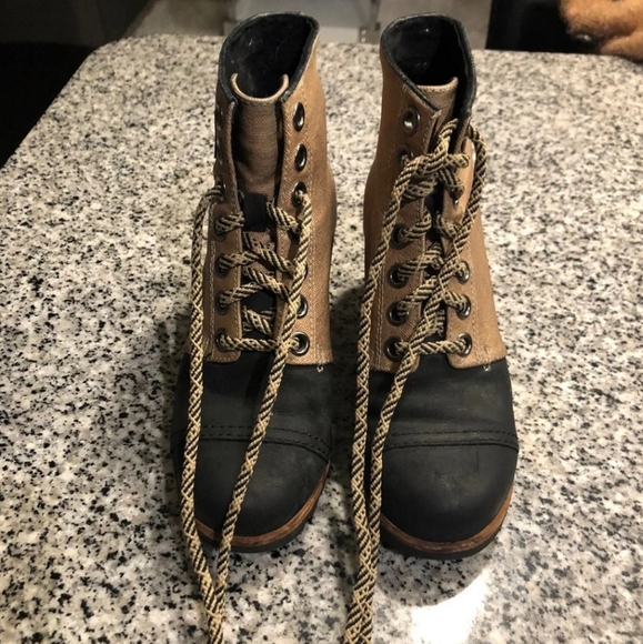 Sorel Lexie Wedge Boots 7 Joan of Arctic - Picture 2 of 4